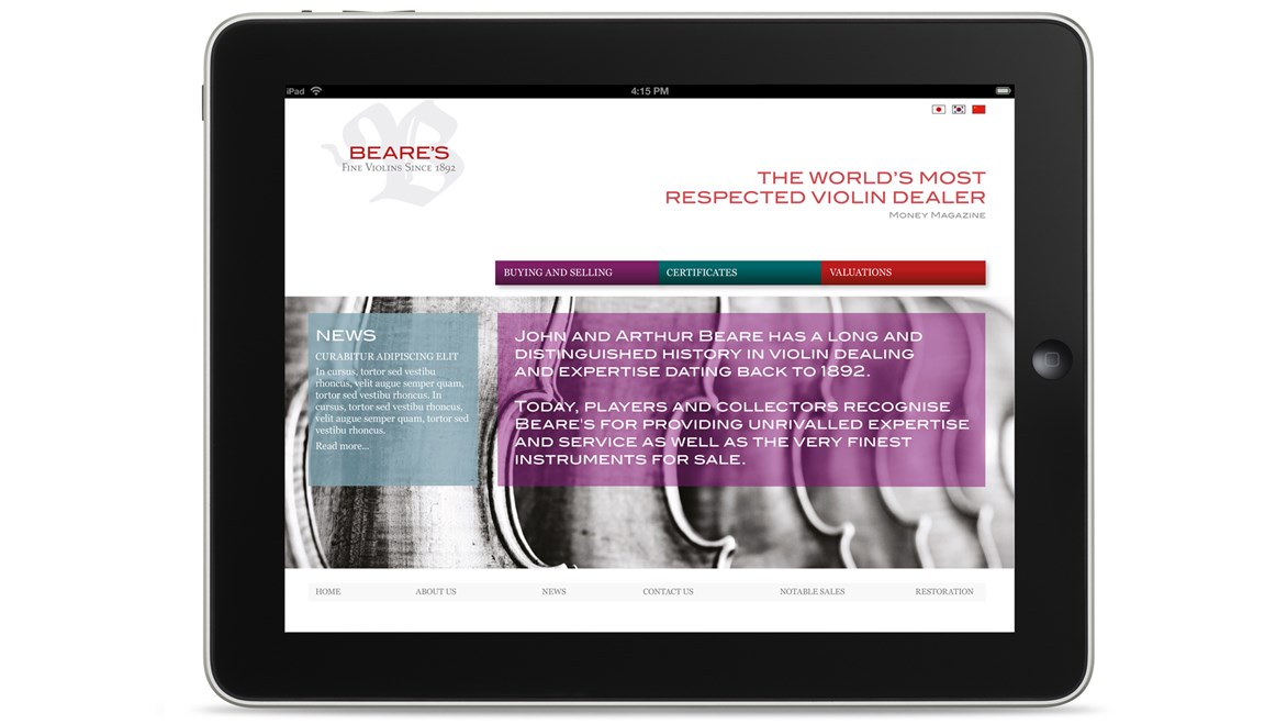 beares-website